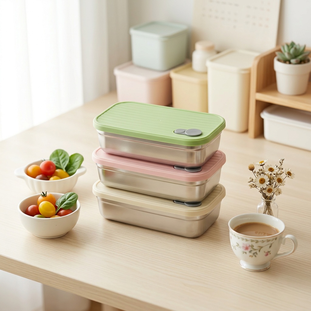 Meal Prep Lunch - Stainless Steel Bento Box Metal Lunch