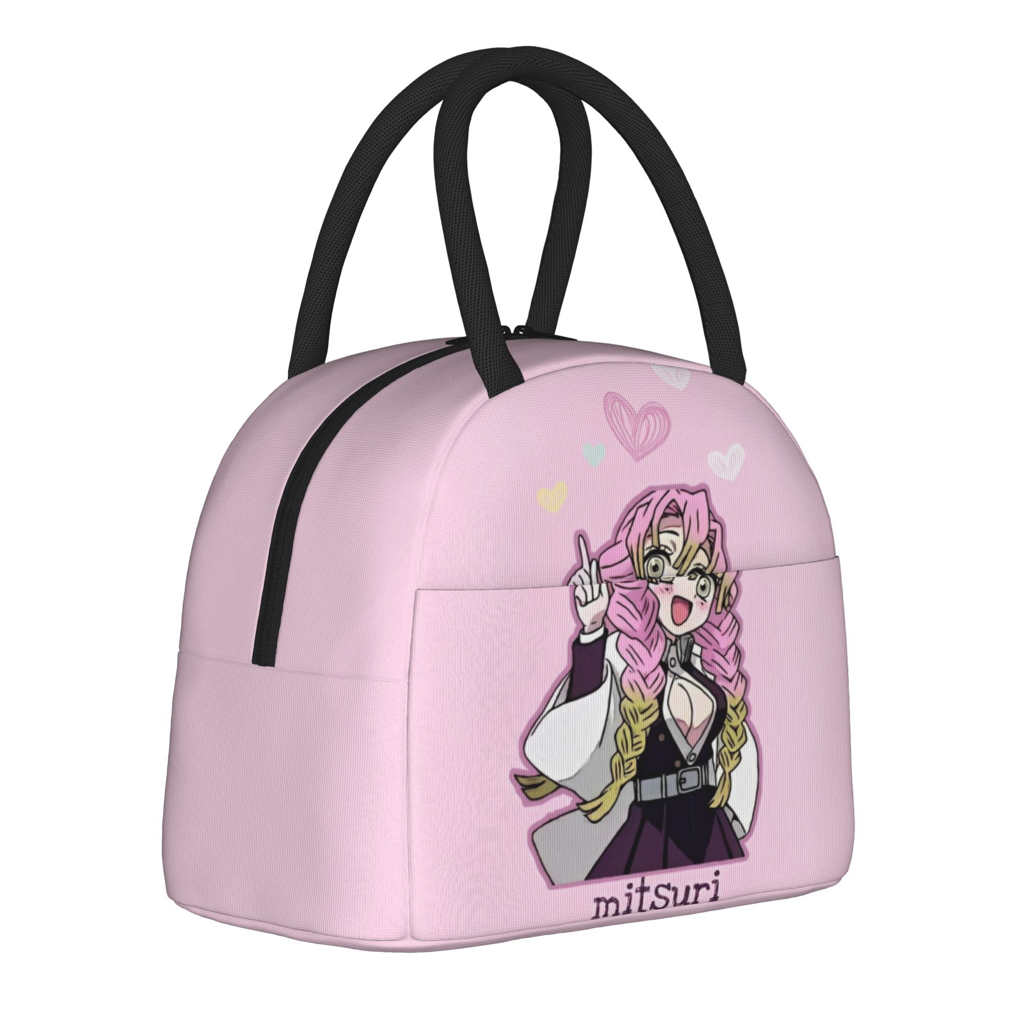 Meal Prep Bag - Love Hashira Mitsuri Kanroji Insulated Lunch