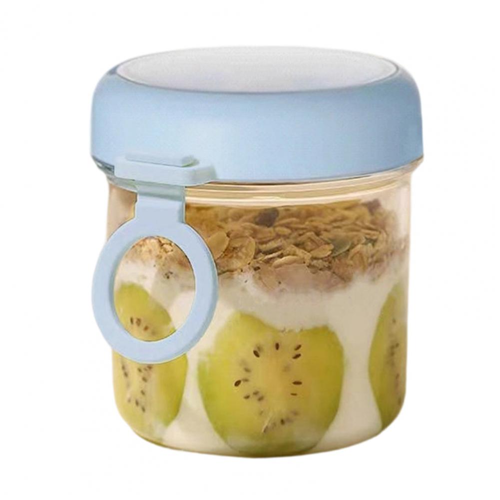 Overnight Oat Jar - Food Supplement Storage Jar Overnight Oats