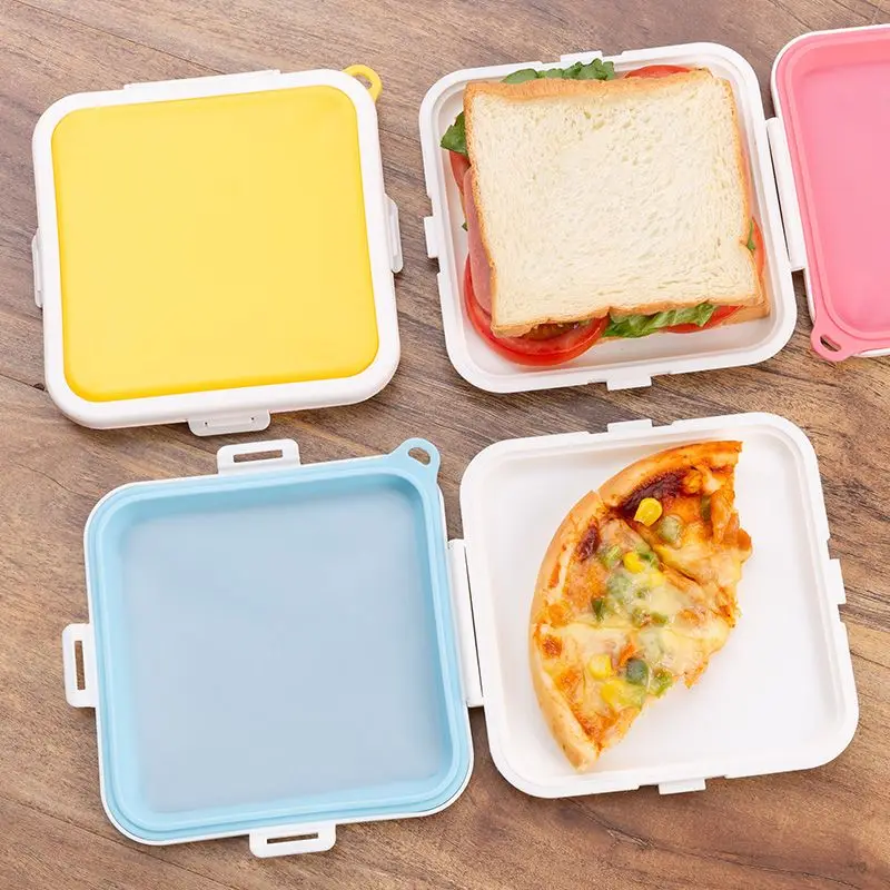 Meal Prep Bag - 1pc Portable Sandwich Crisper Toast Storage