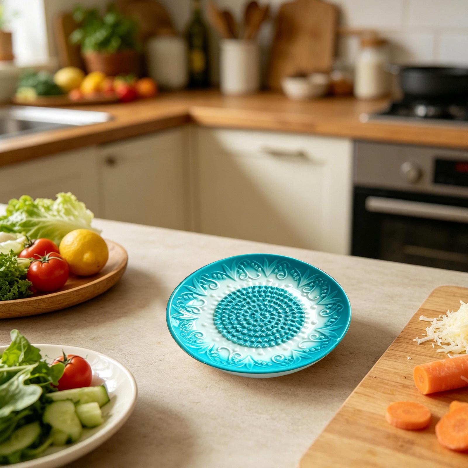 Ceramic Garlic Grater Plate Em - Meal Prep Manual recension och pris