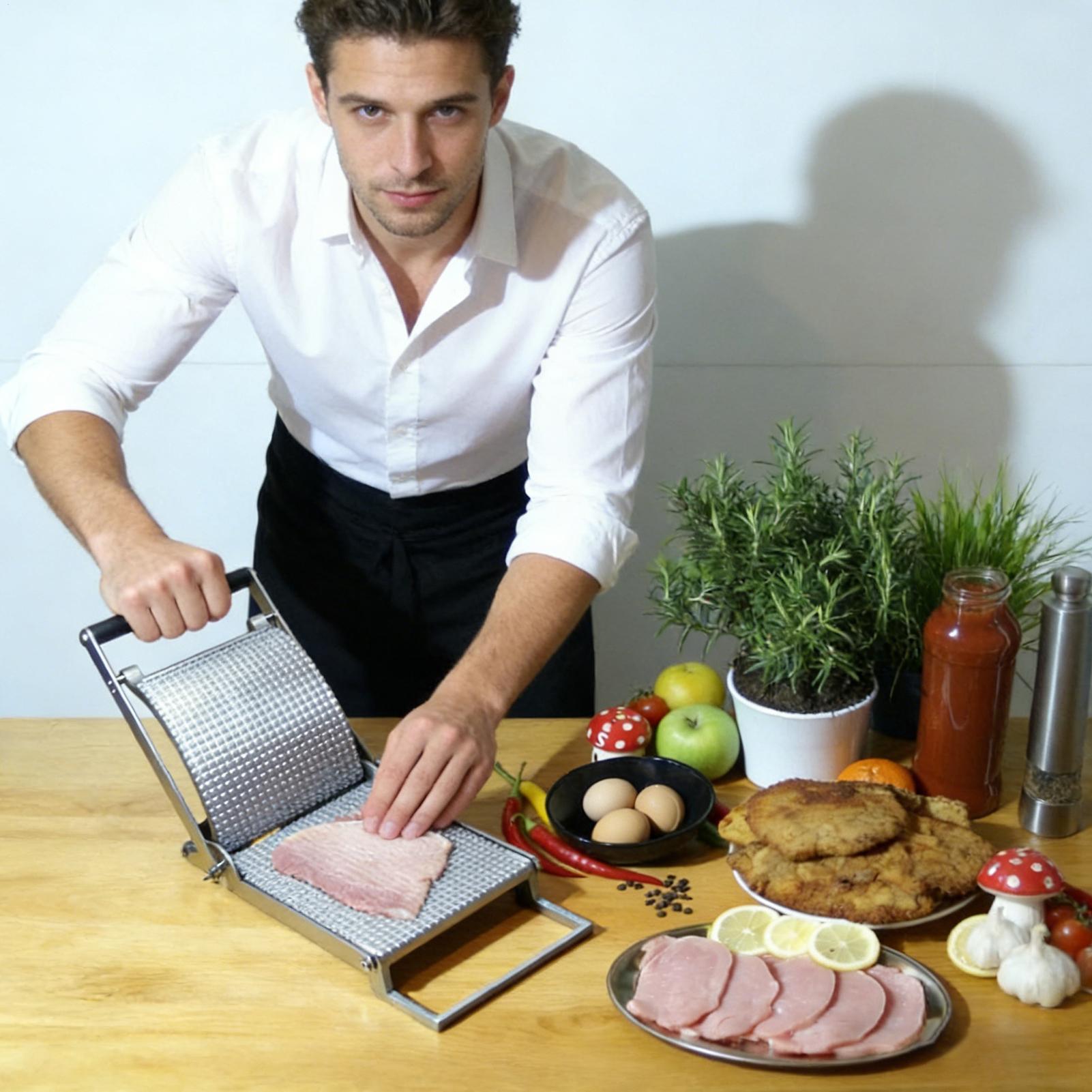 Meat Tenderizer Stainless Stee - Meal Prep Manual recension och pris