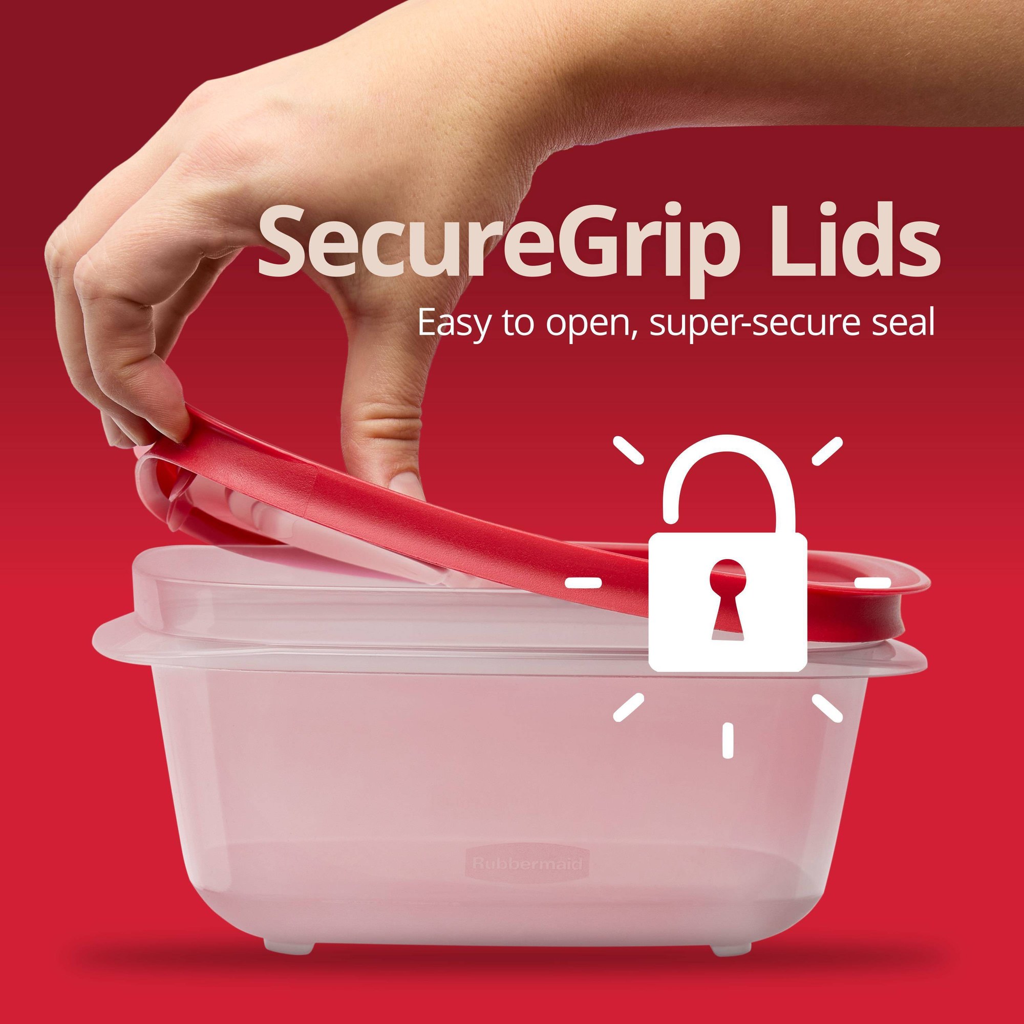 Red Rectangular Food Storage C - Meal Prep Easy recension och pris