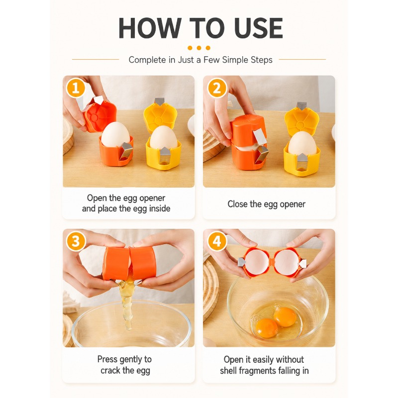 Egg Shell Cutter Cracker Opene - Meal Prep Easy recension och pris