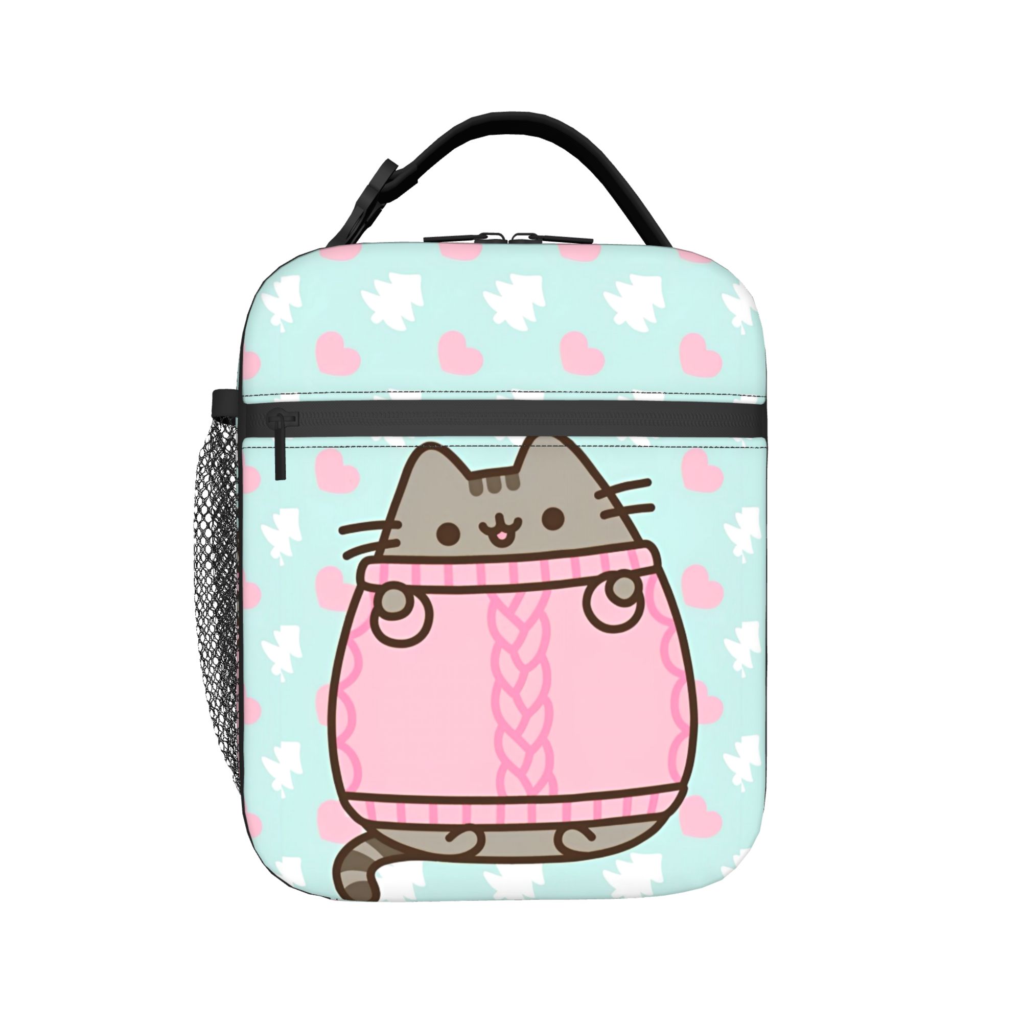 Cute Cat Insulated Lunch Bags  - Meal Prep Bag recension och pris
