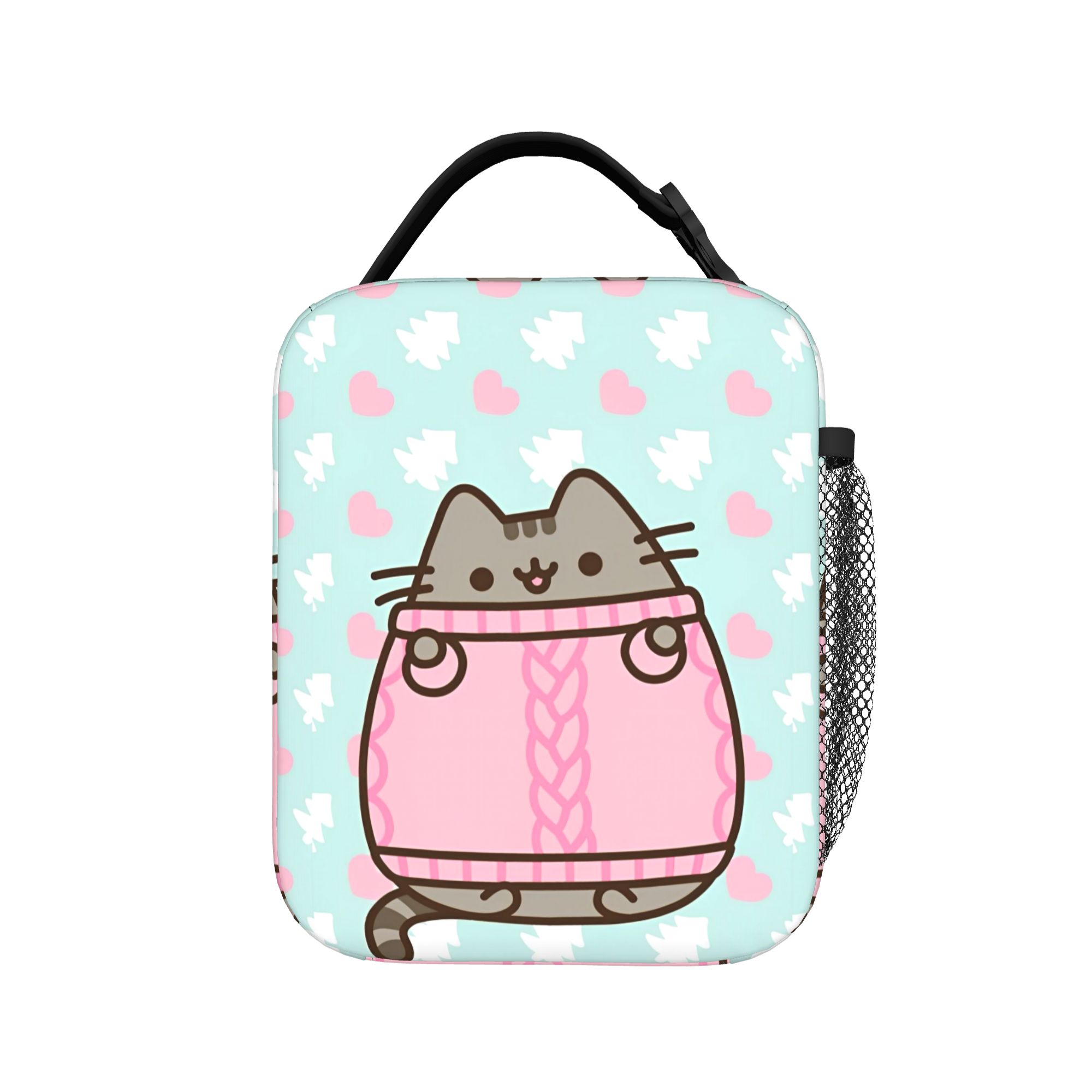 Cute Cat Insulated Lunch Bags  - Meal Prep Bag recension och pris