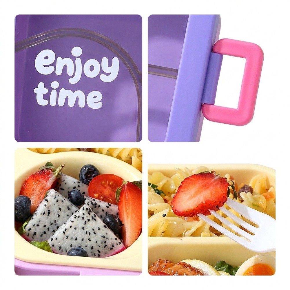 Stainless Steel Bento/Box 3 Co - Meal Prep Box recension och pris