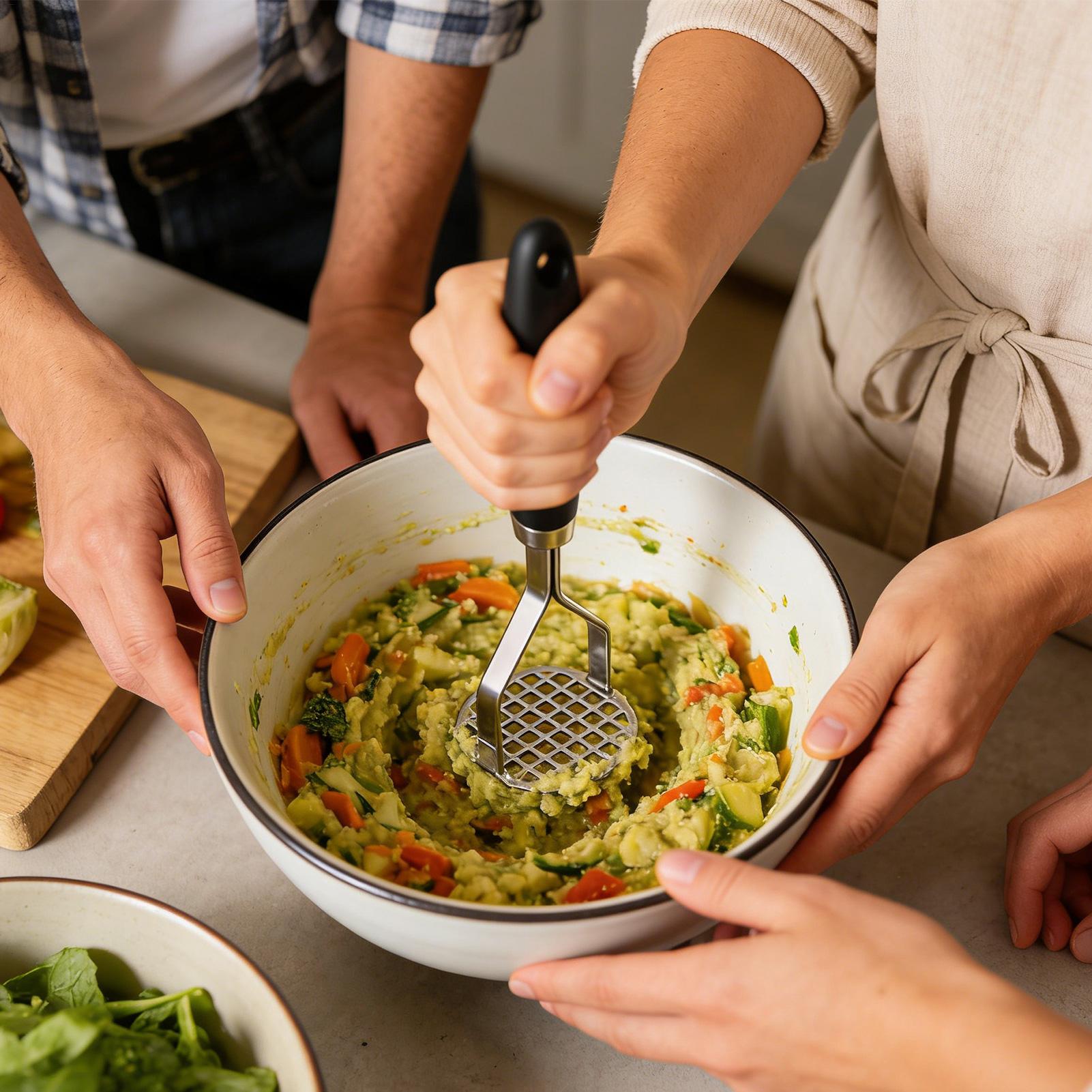 Potato Ricer Manual Vegetable  - Meal Prep Manual recension och pris