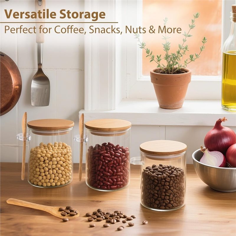 AB46-1Set/6Pcs Moisture Resist - Overnight Oat Jar recension och pris