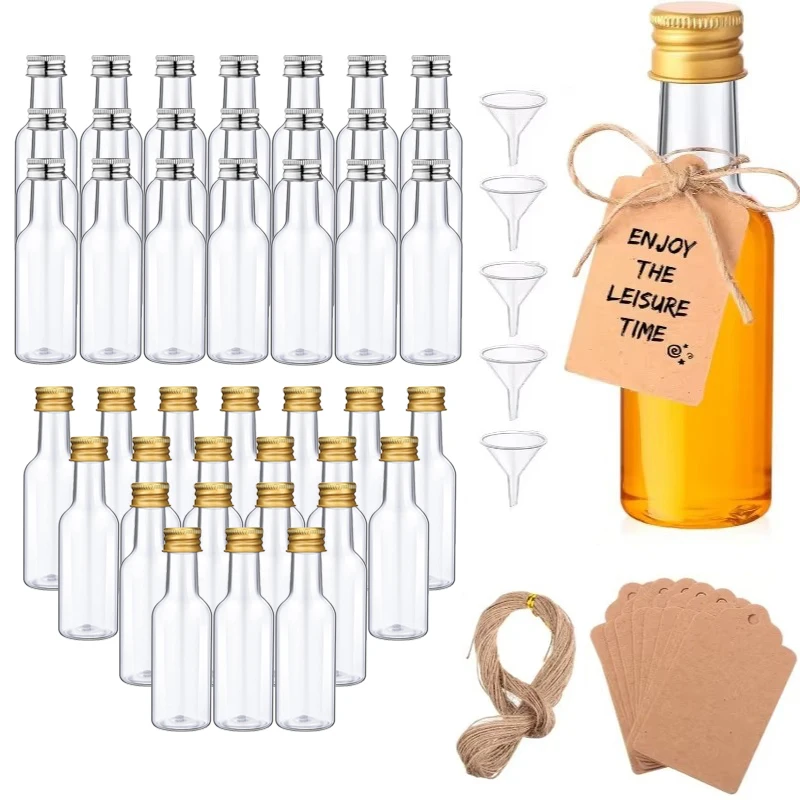 Mini Plastic Wine Bottle Suit  - Meal Prep Juice Bottles recension och pris