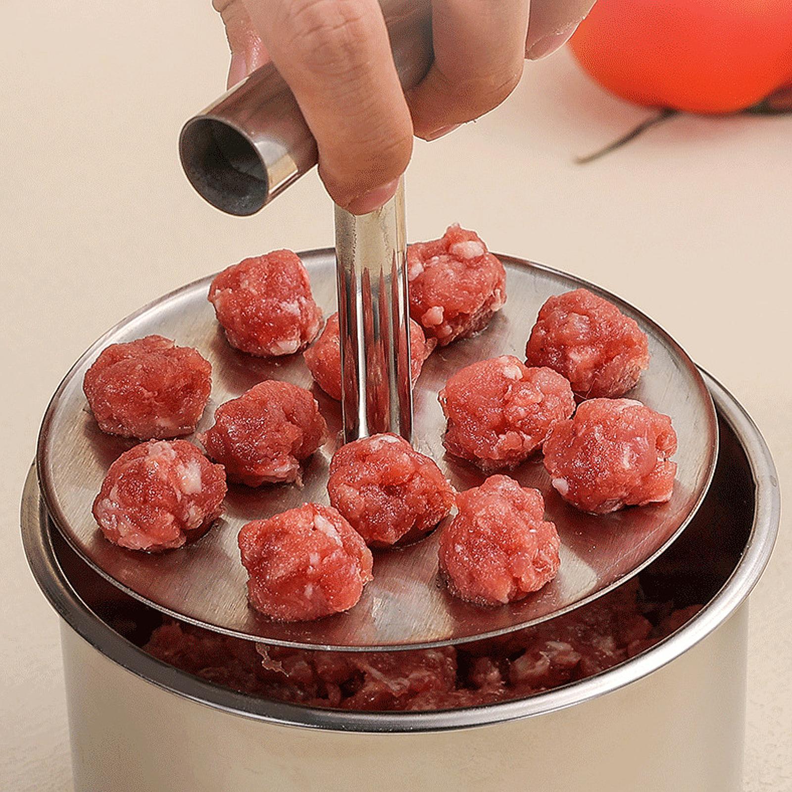 Meatball Making Tool Stainless - Meal Prep Manual recension och pris