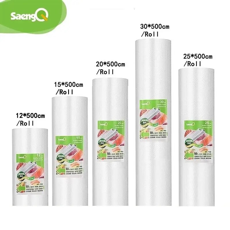 SaengQ Vacuum Bags for Food Va - Meal Prep Vacuum Seal recension och pris