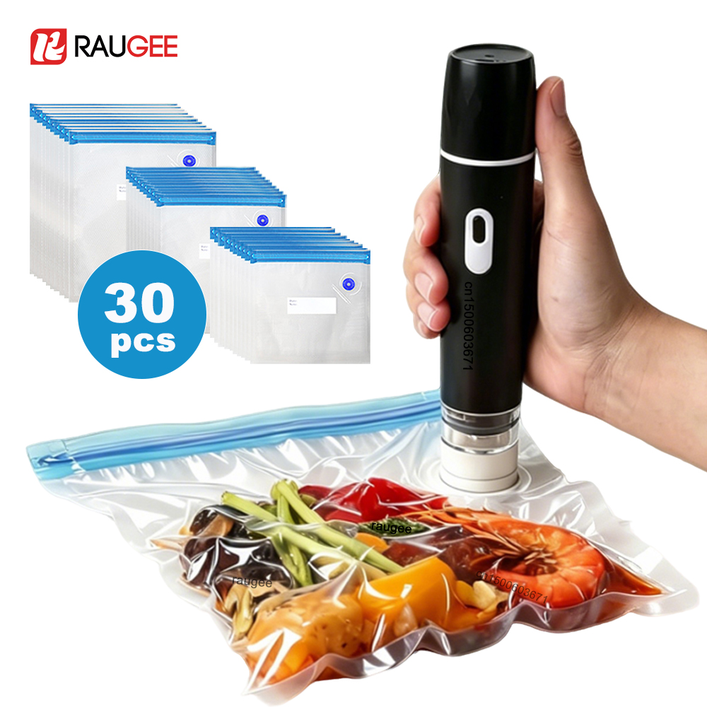 Electric Vacuum Sealer Pump Re - Meal Prep Vacuum Seal recension och pris