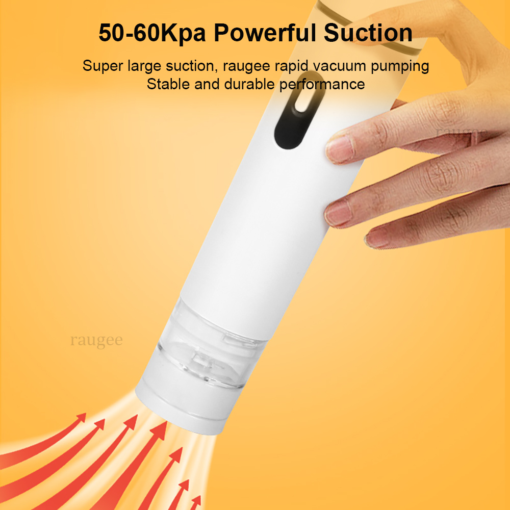 Electric Vacuum Sealer Pump Re - Meal Prep Vacuum Seal recension och pris