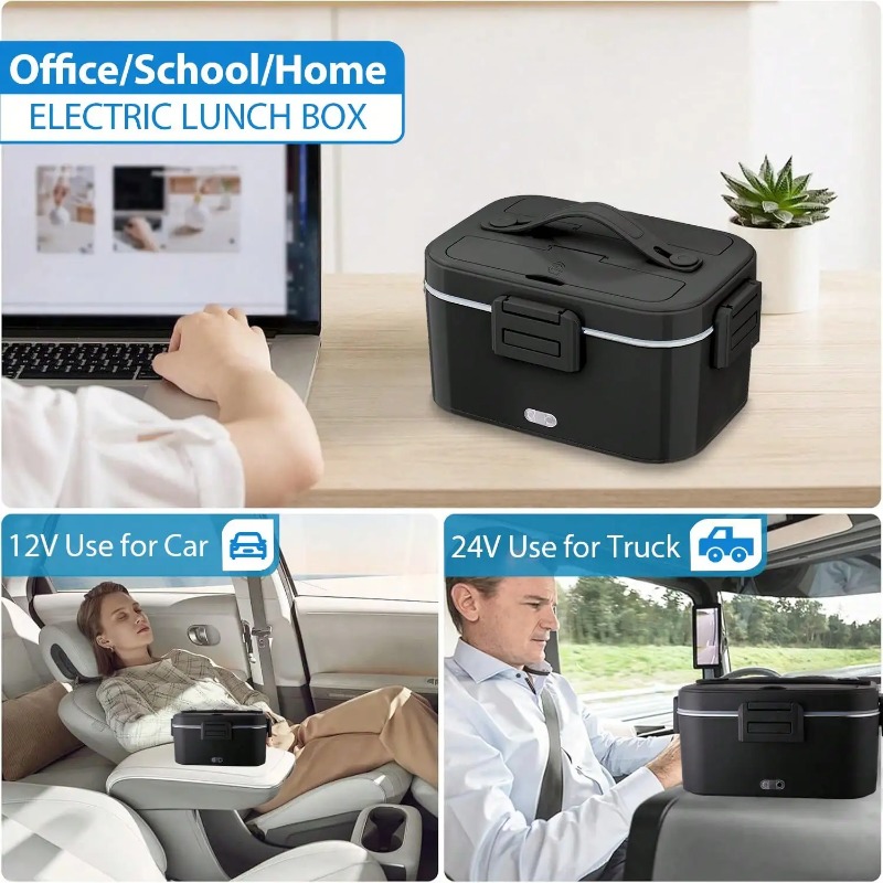 100W Electric Heated Lunch Box - Meal Prep Bag recension och pris