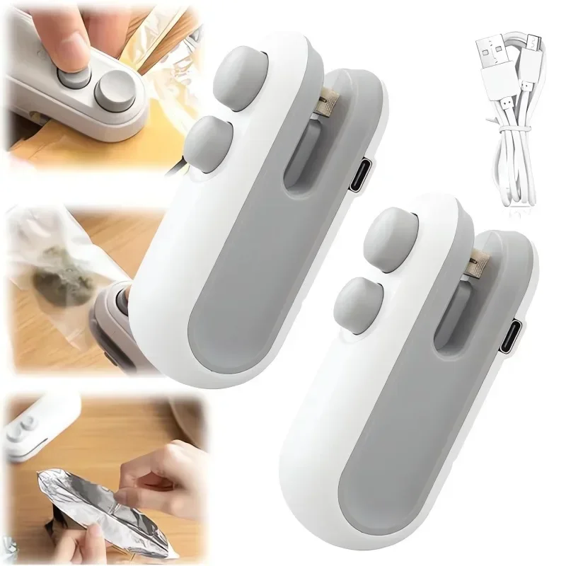 Mini Sealer 2 in 1 Sealing Cut - Meal Prep Vacuum Seal recension och pris