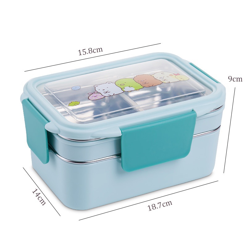 With Random Pattern Cartoon Lu - Meal Prep Box recension och pris