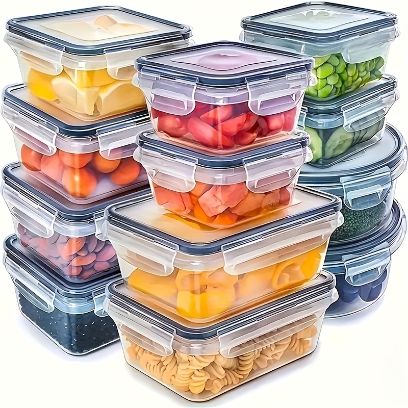 8Pcs Set Includes 4 Containers - Meal Prep Box recension och pris