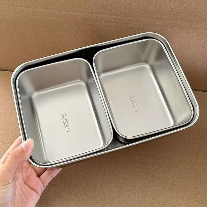 NEW 12/3 PCS 304 Stainless Ste - Meal Prep For Office recension och pris