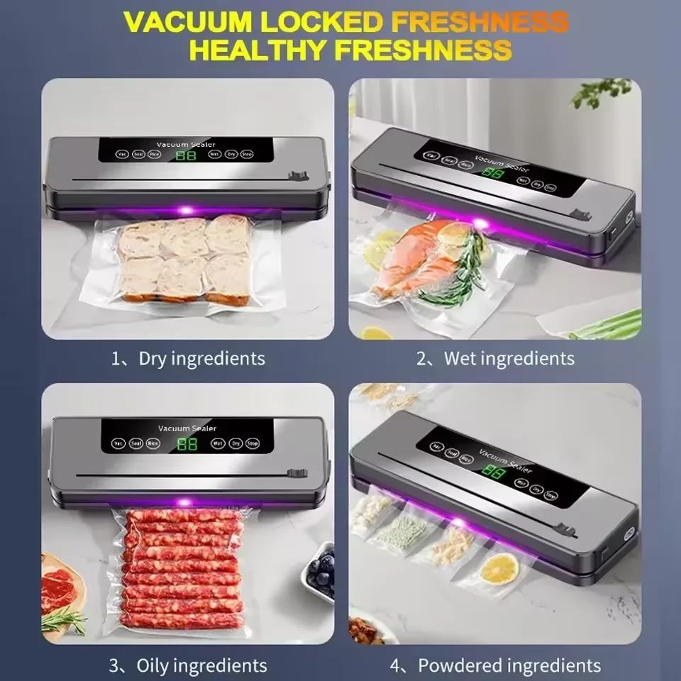 Vacuum Sealing Machine with 10 - Meal Prep Vacuum Seal recension och pris