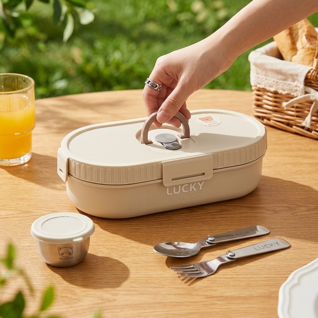 Microwavable 304 Stainless Ste - Meal Prep Box recension och pris