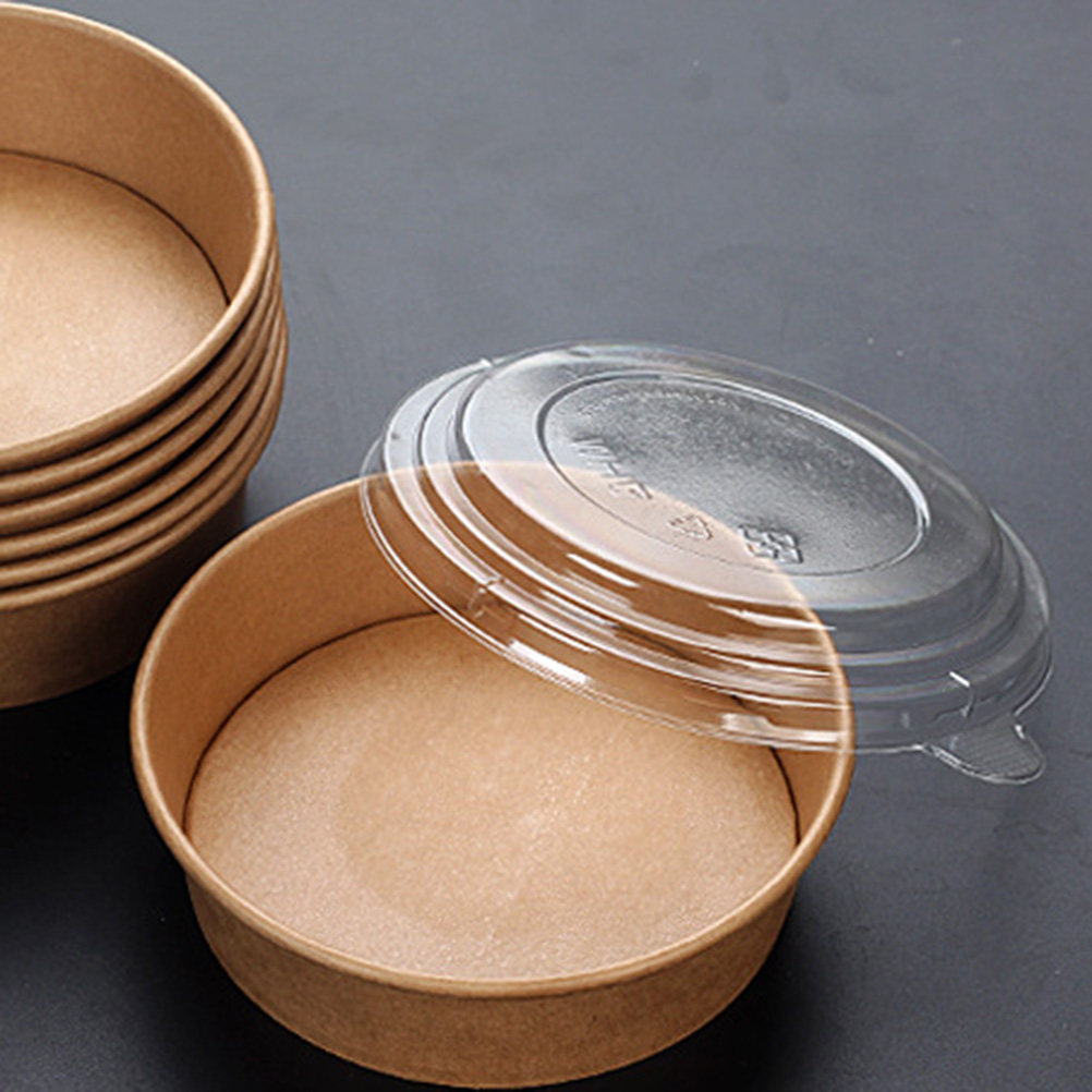 20Pcs Kraft Paper Bowls Leakpr - Meal Prep Box recension och pris