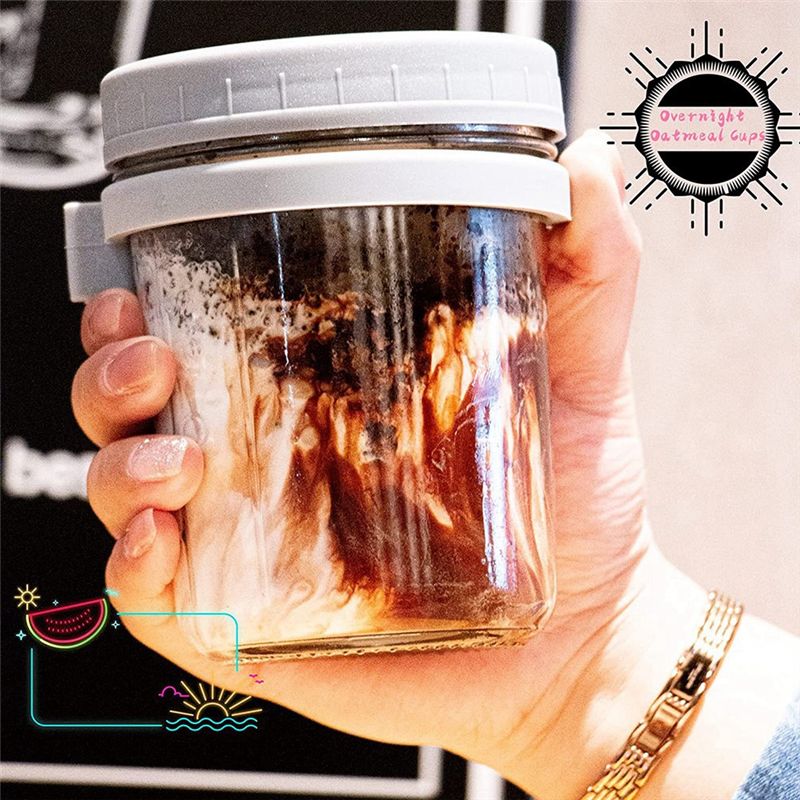 2025+ Reusable Overnight Oat J - Overnight Oat Jar recension och pris