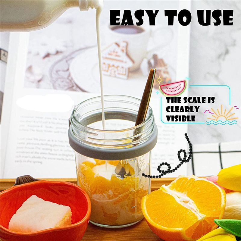 2025+ Reusable Overnight Oat J - Overnight Oat Jar recension och pris