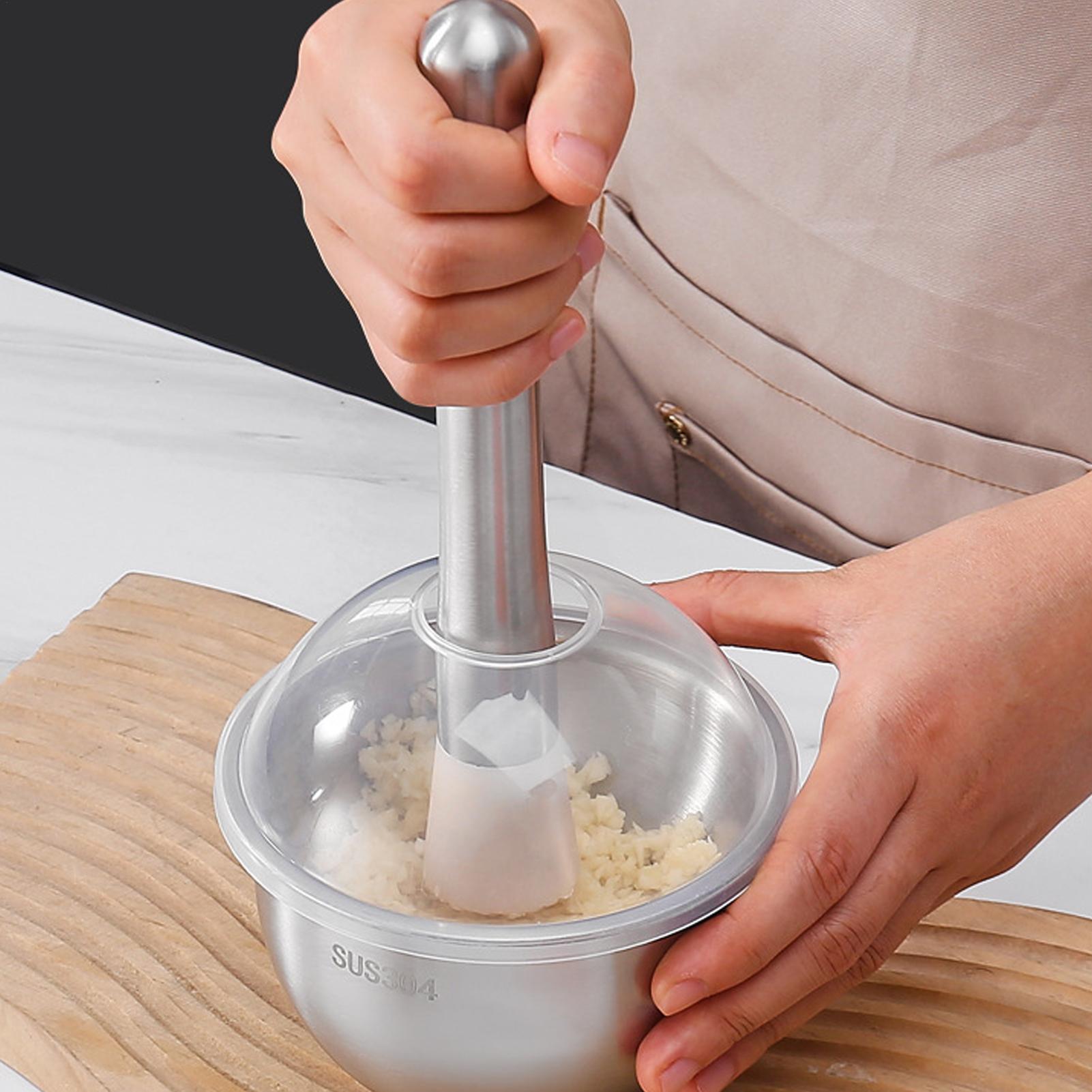 Garlic Mincer Tool Manual Food - Meal Prep Manual recension och pris