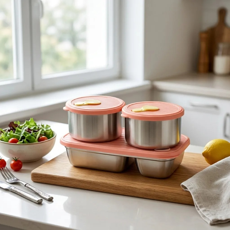 Microwave Safe 304 Stainless S - Meal Prep For Office recension och pris