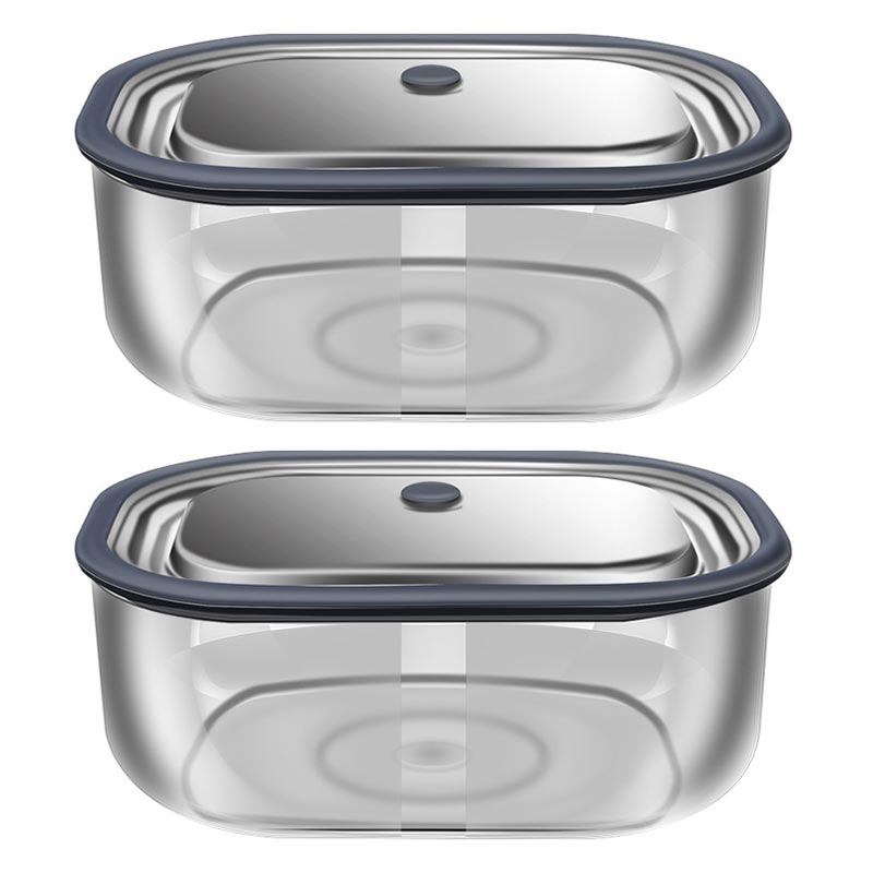 High Borosilicate Glass Rectan - Meal Prep Box recension och pris