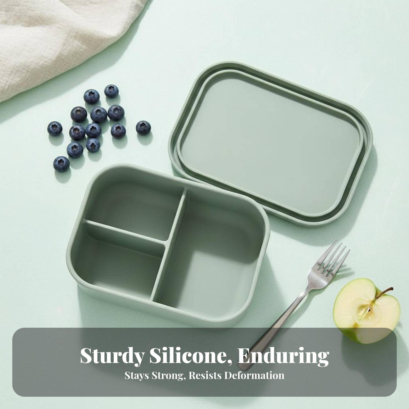 Food Grade Silicone Lunch Box, - Meal Prep For Office recension och pris