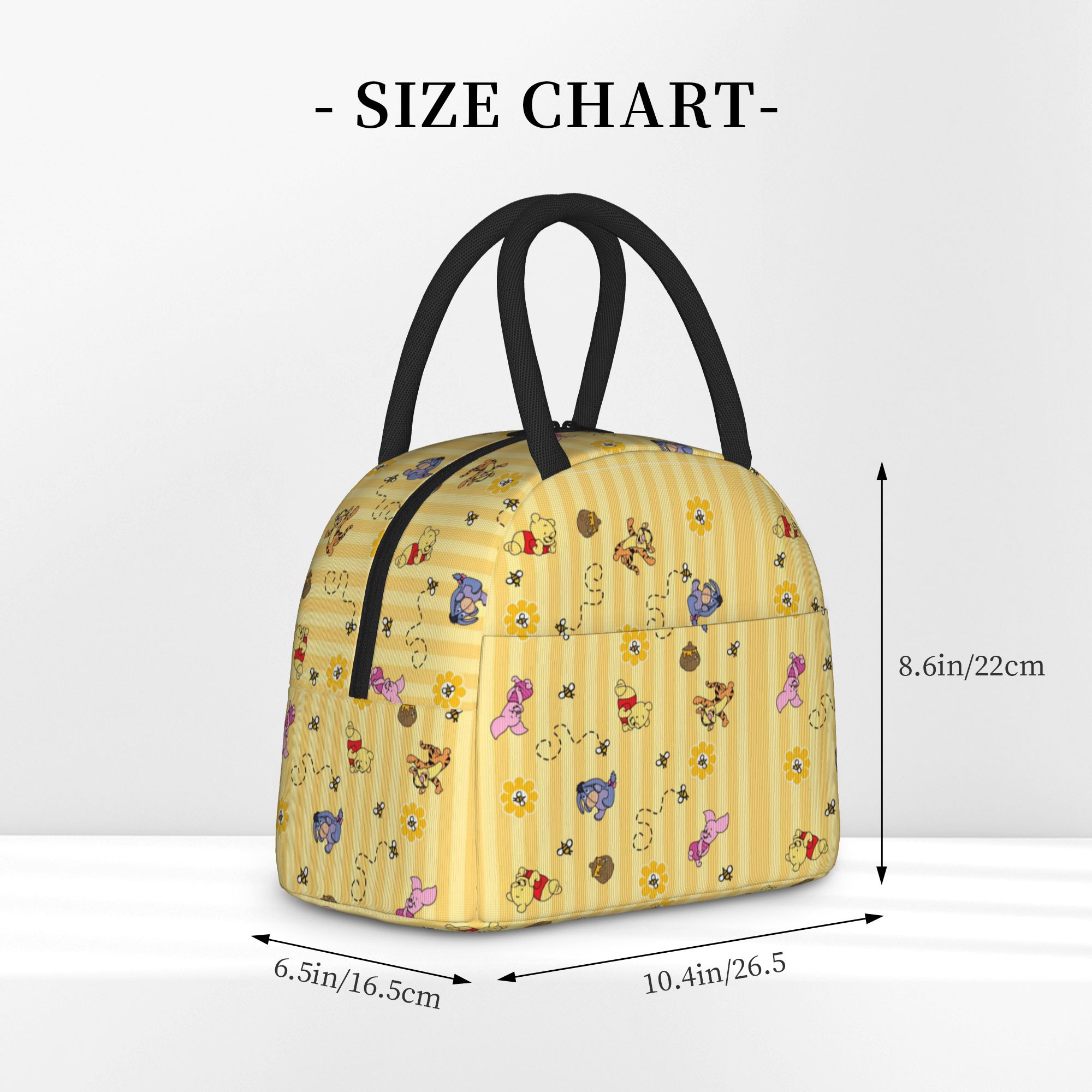 Cute Honey And Bee Insulated L - Meal Prep Bag recension och pris