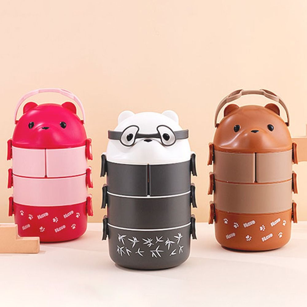 1Pcs New Eyeglass Bear Thermal - Meal Prep Box recension och pris