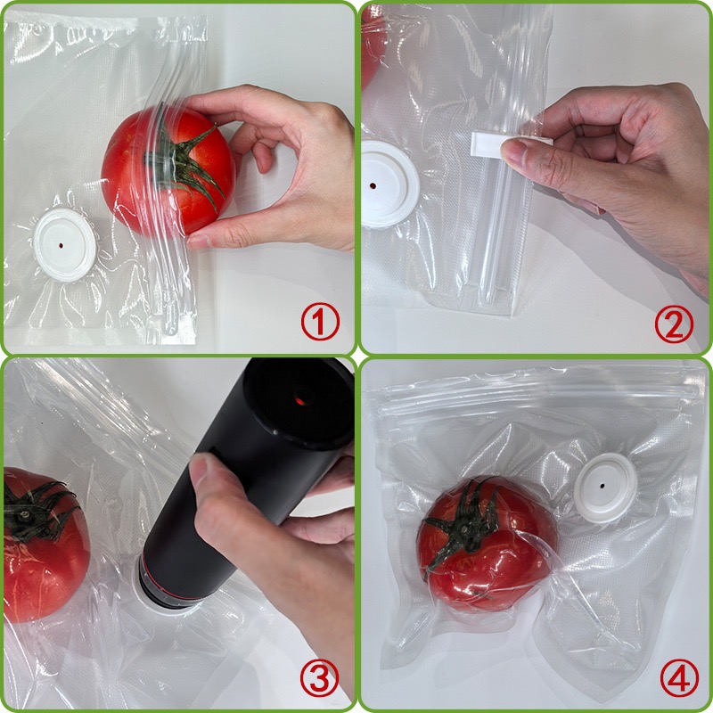 New Reusable Air Vacuum Storag - Meal Prep Vacuum Seal recension och pris