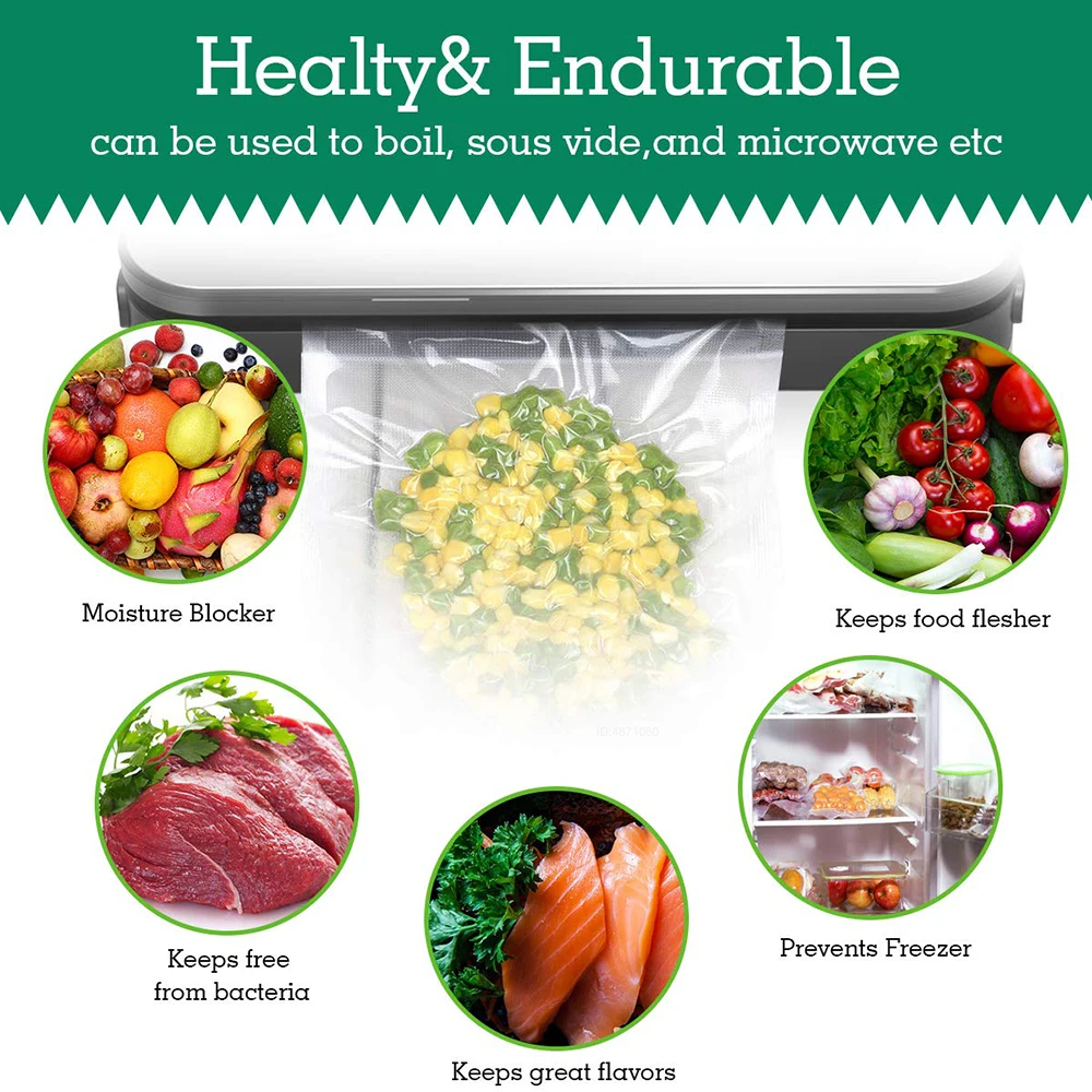 Sous Vide Roll Bags for Vacuum - Meal Prep Vacuum Seal recension och pris