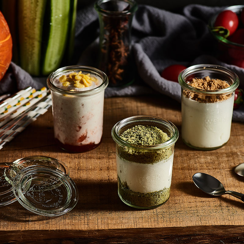  House We Glass Storage Jar Se - Meal Prep Juice Bottles recension och pris